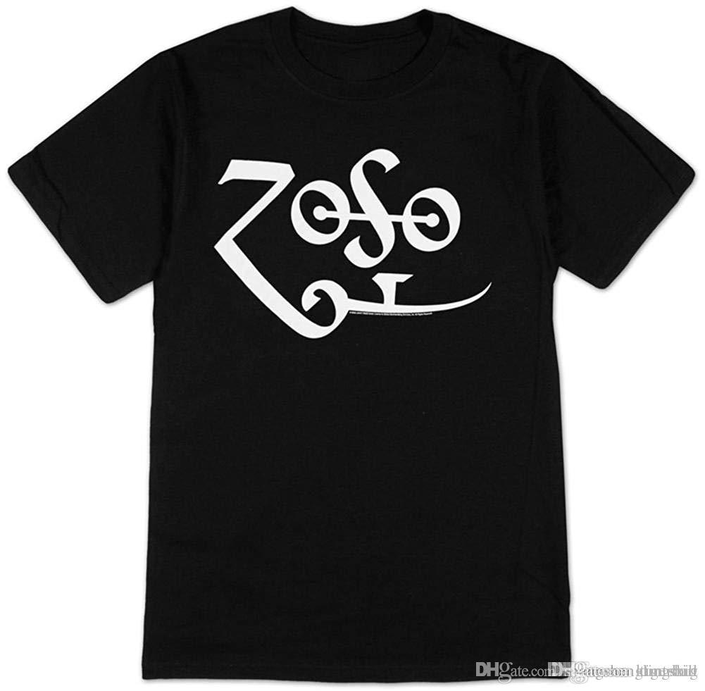 Zoso Logo - Jimmy Page Zoso Logo Led Zeppelin T Shirt