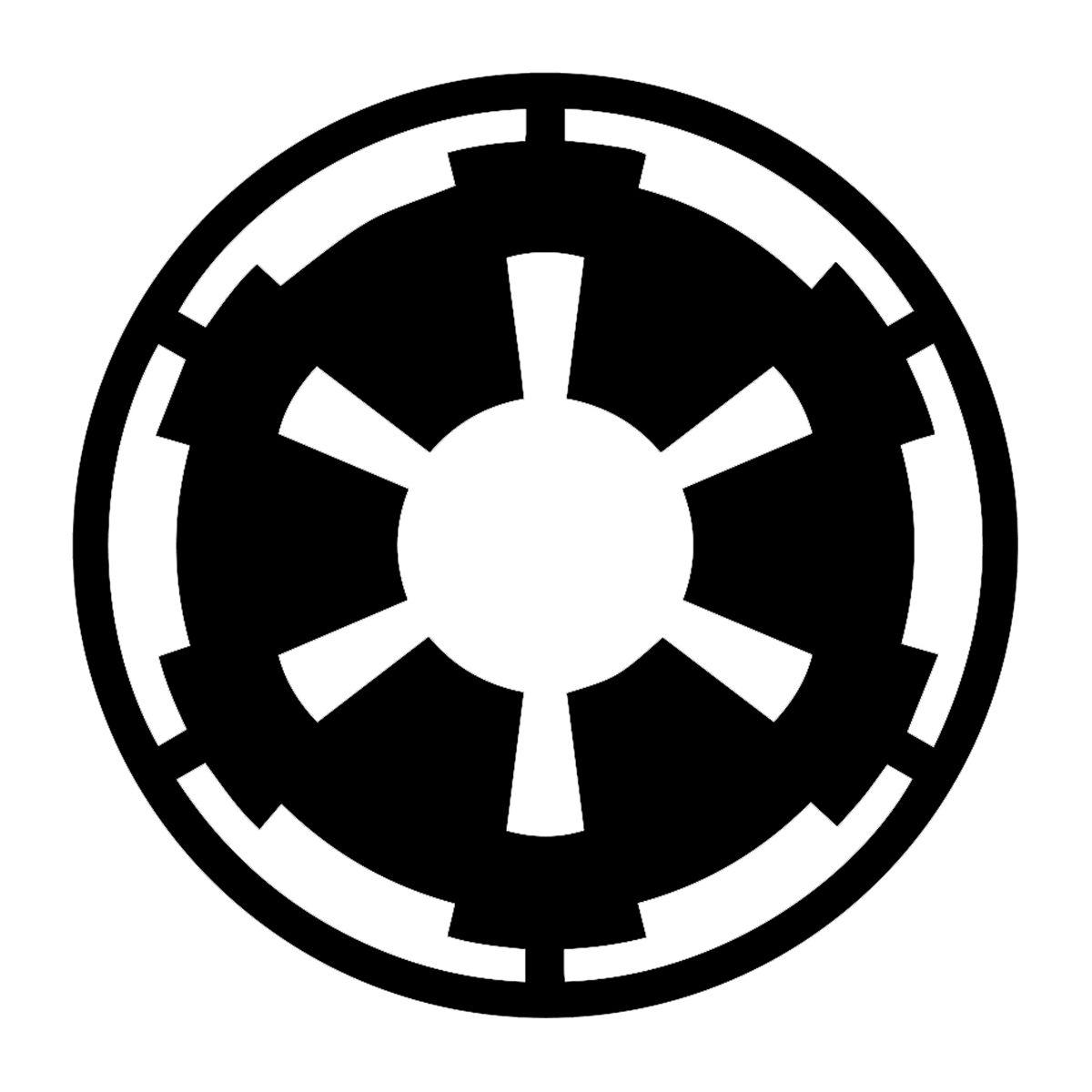 Empire Logo - Imperial Galactic Empire Vinyl Decal