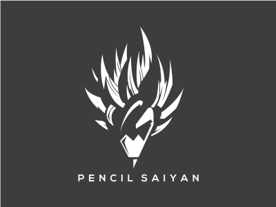 Saiyan Logo - Pencil Saiyan by kokiedan87 on Dribbble