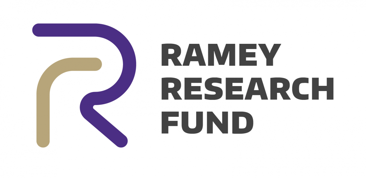 HCDE Logo - Ramey Research Fund Logo. Human Centered Design & Engineering