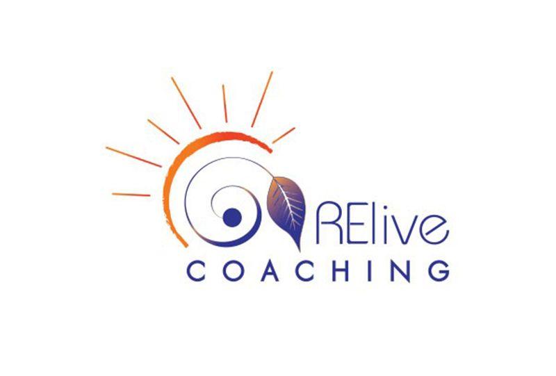 Coaching Logo - Relive Coaching Logo Design – Lines & Beyond
