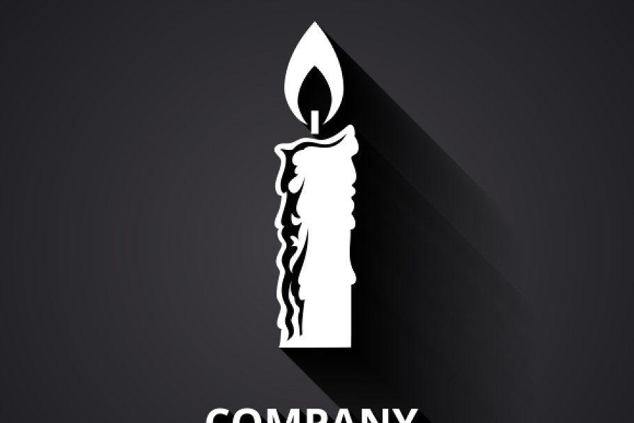 Candel Logo - Modern candle logo