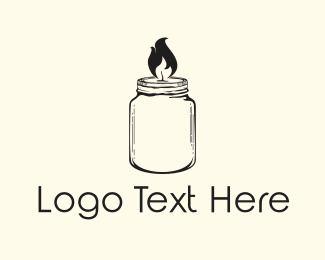 Jar Logo - Jar Candle Logo