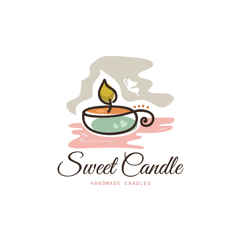 Candel Logo - Sweet Handmade Candles