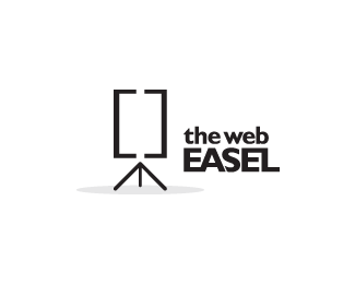 Easel Logo - Logopond, Brand & Identity Inspiration (The Web Easel)