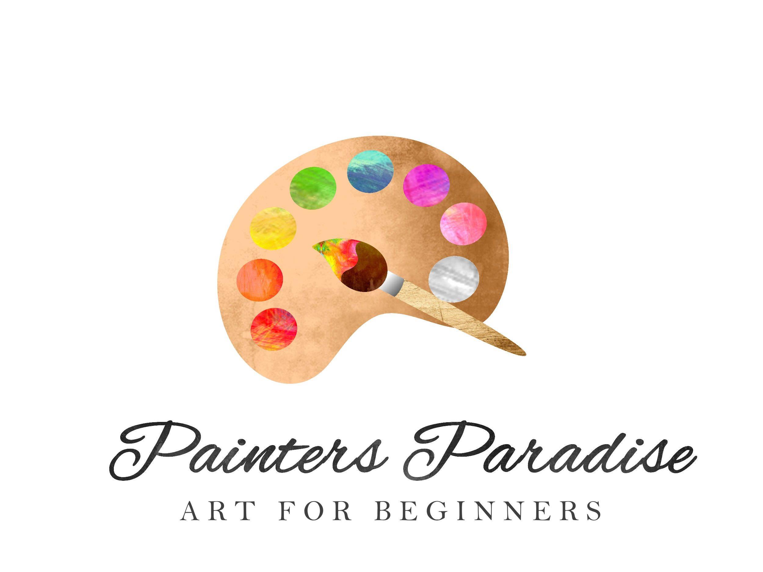 Easel Logo - Painting Logo, Art Logo, Painters Logo, Easel Logo, Colors Logo, Pallete  Logo, Brush Logo, Art Brush, Brush Logo Design, Art Logo Design
