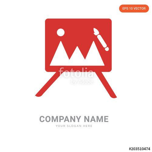 Easel Logo - Easel Company Logo Design Stock Image And Royalty Free Vector Files