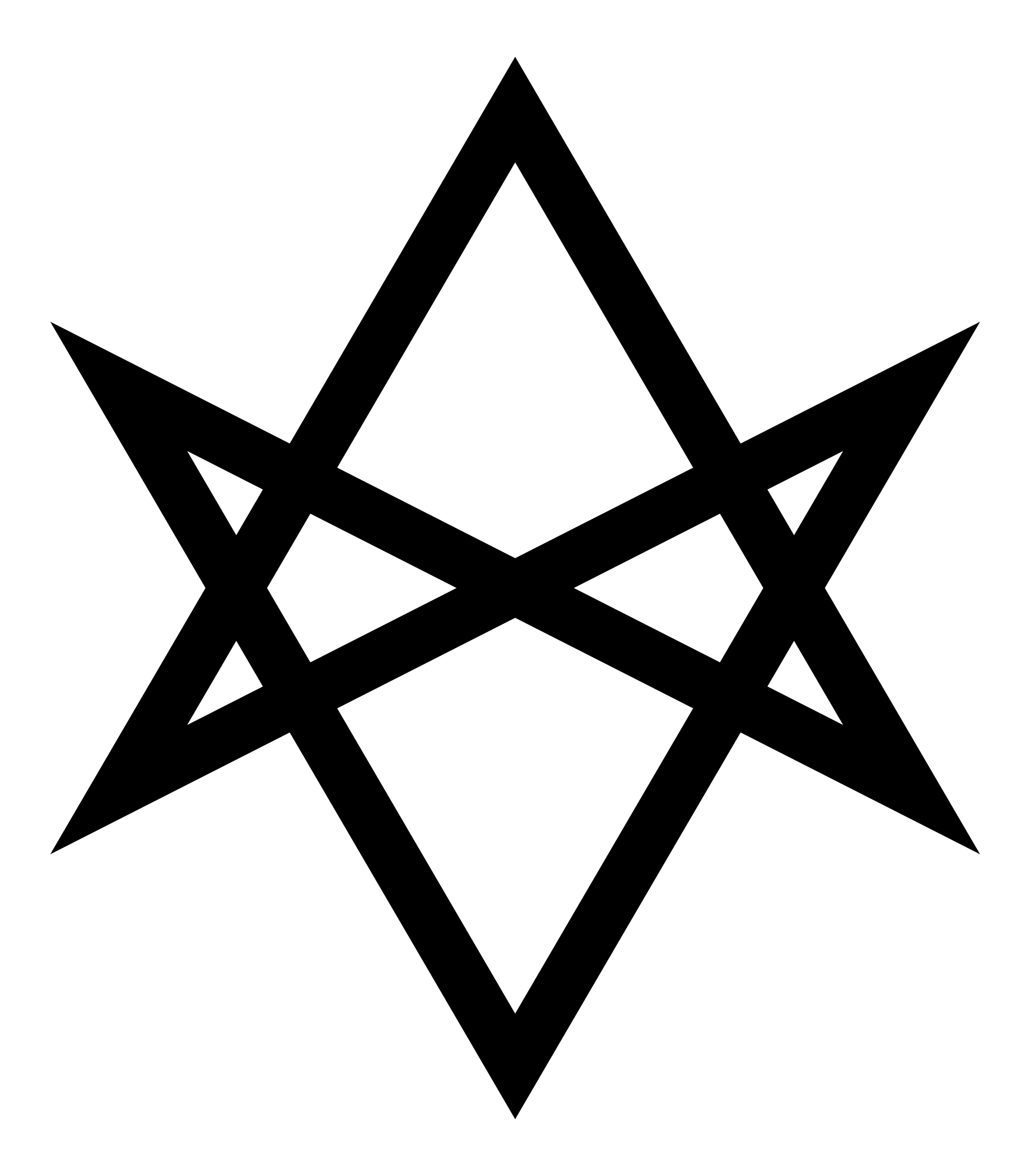 Bmth Logo - Unicursal hexagram