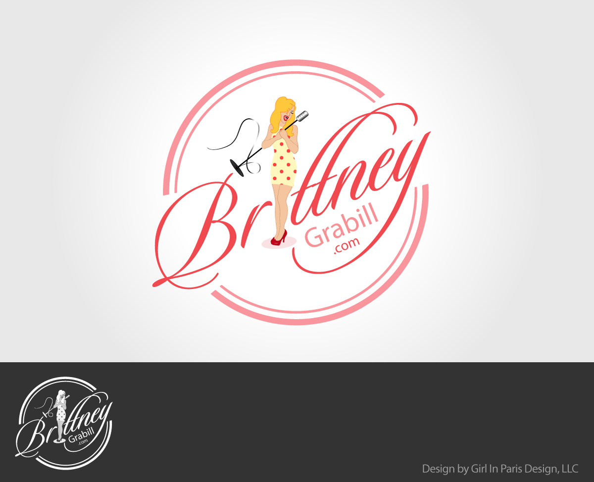 Brittney Logo - Tattoo Logo Design for Brittney Grabill (Or) BG by Girl In Paris ...