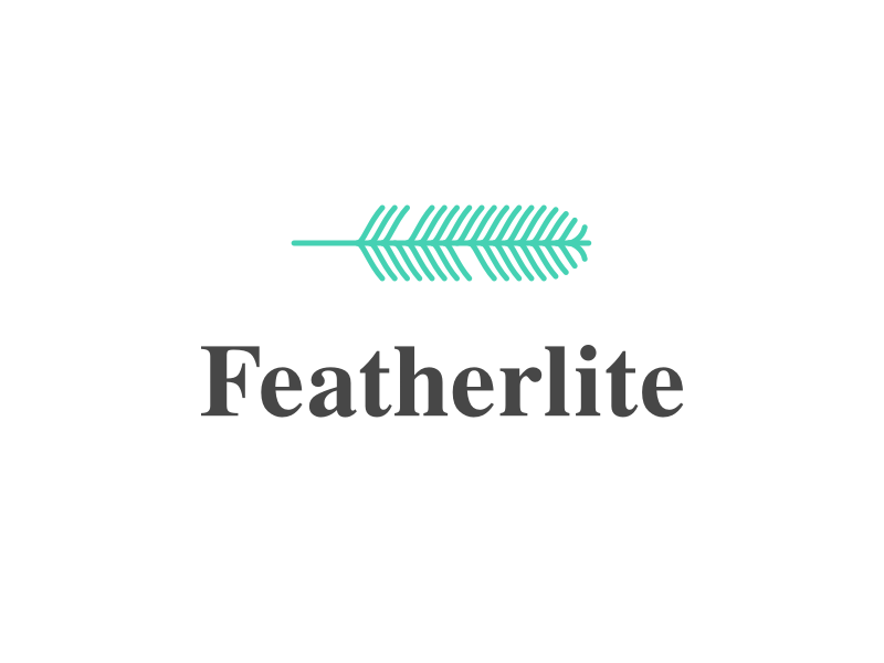 Featherlite Logo - Featherlite by Alex Moran | Dribbble | Dribbble