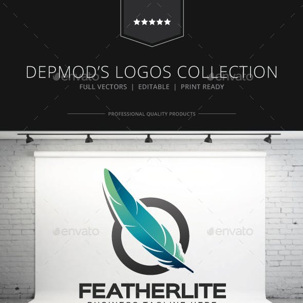Featherlite Logo - Featherlite Logo by Opaq | GraphicRiver