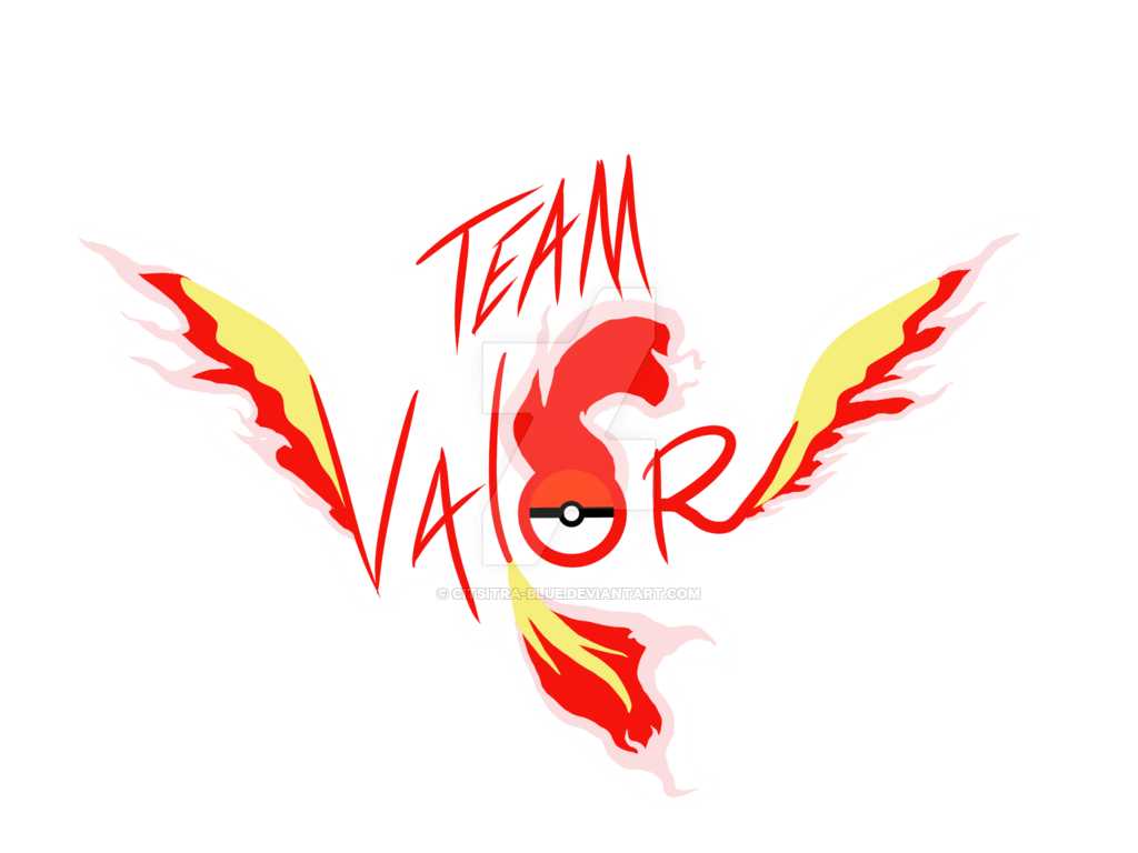 Valor Logo - Team Valor Logo by Citsitra-Blue on DeviantArt