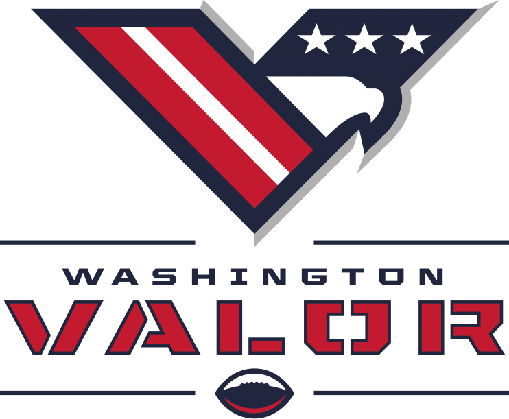 Valor Logo - Washington Valor Primary Logo - Arena Football League (Arena FL ...