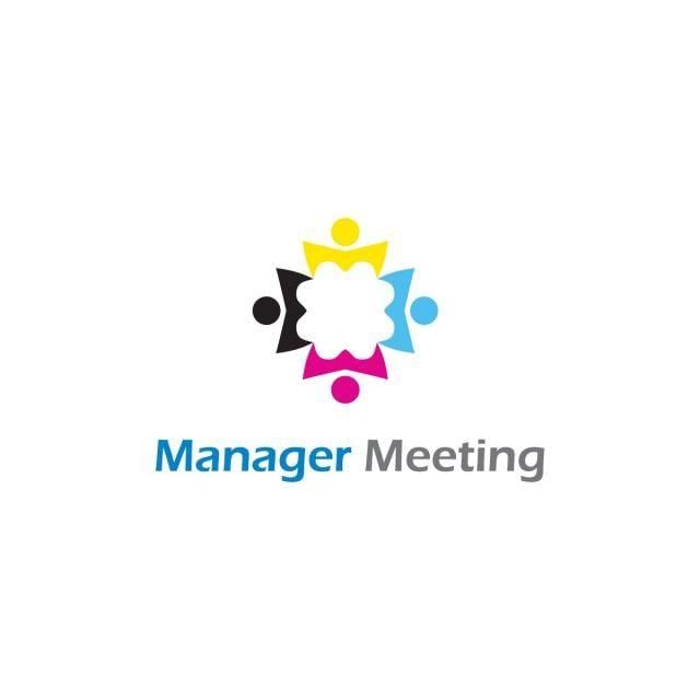 Manager Logo - Manager Meeting Logo Template for Free Download on Pngtree