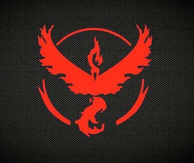 Valor Logo - Pokemon Go decal GYM team valor emblem decal Pokemon Team red sticker | eBay