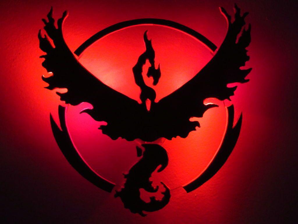 Valor Logo - Team Valor (Pokemon GO) LED Wall Light: 7 Steps (with Pictures)