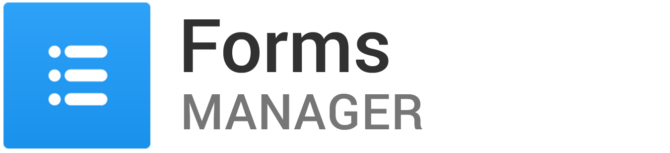Manager Logo - Forms Manager | Weever Apps