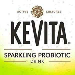 KeVita Logo - KeVita Sparkling Probiotic Drink, Lemon Ginger, 15.2 oz