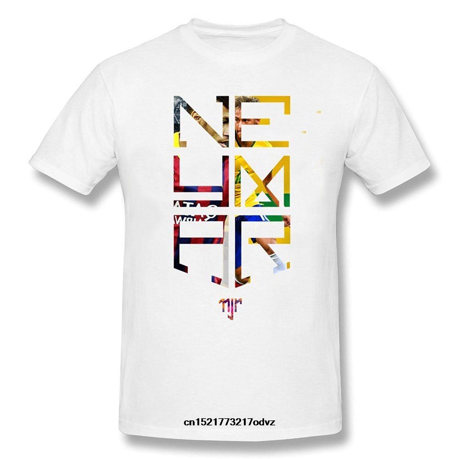 Neymar Logo - Soccer Gildan Men T Shirt Neymar Logo Soccer Short Sleeves Funny T Shirt Novelty Tshirt Women In T Shirts From Men's Clothing & Accessories