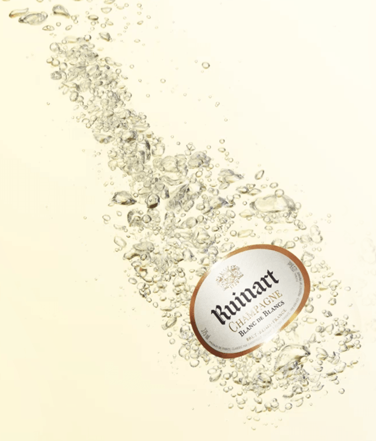 Ruinart Logo - A million bubbles later