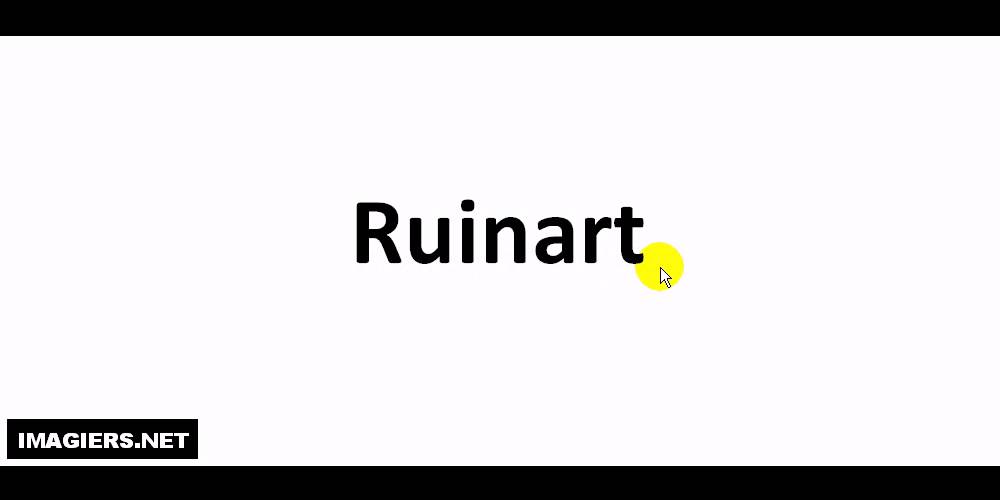 Ruinart Logo - How to pronounce in French # Ruinart