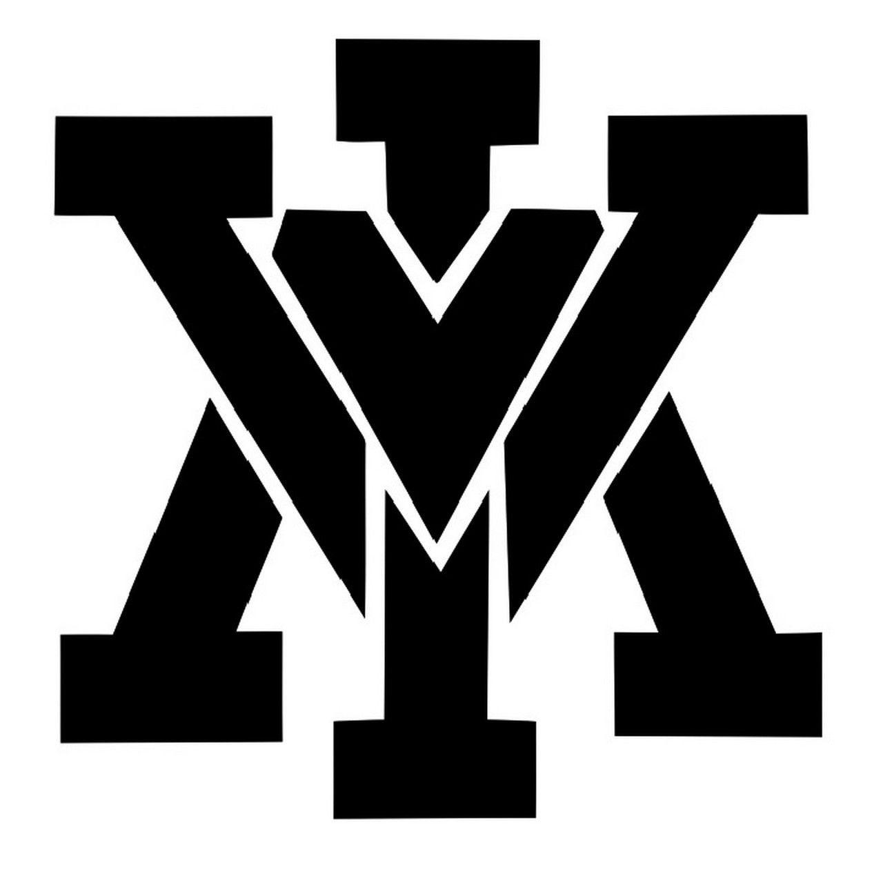 VMI Logo - ncaa0845 VMI Keydets Big VMI logo Die Cut Vinyl Graphic Decal Sticker NCAA