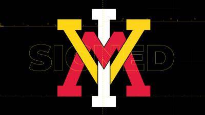 VMI Logo - VMI Football Inks Three on National Signing Day.com