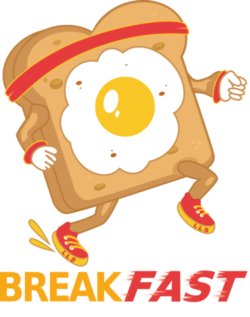 Breakfast Logo - BreakFAST Logo dog advertising