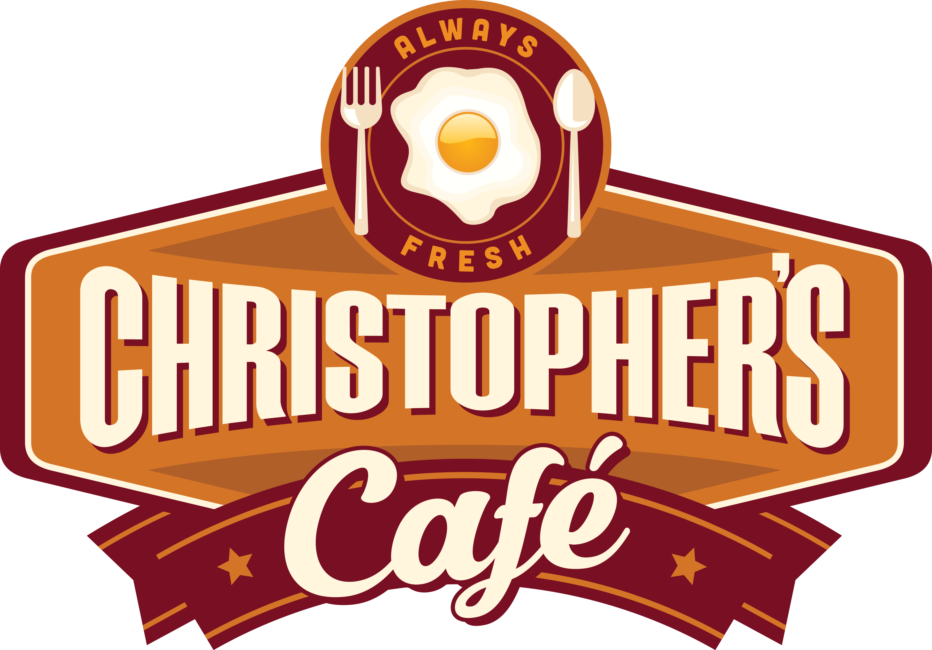 Breakfast Logo - Christopher's Downtown Cafe, Located in Indian River, Michigan