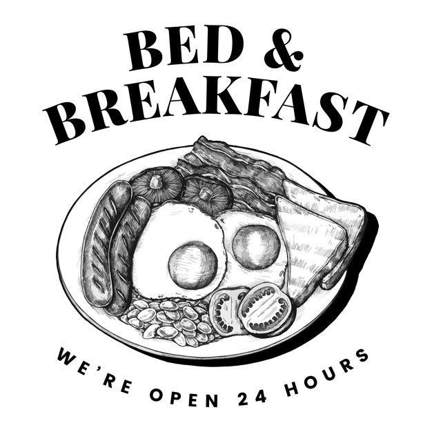Breakfast Logo - Bed and breakfast logo design vector Vector | Free Download