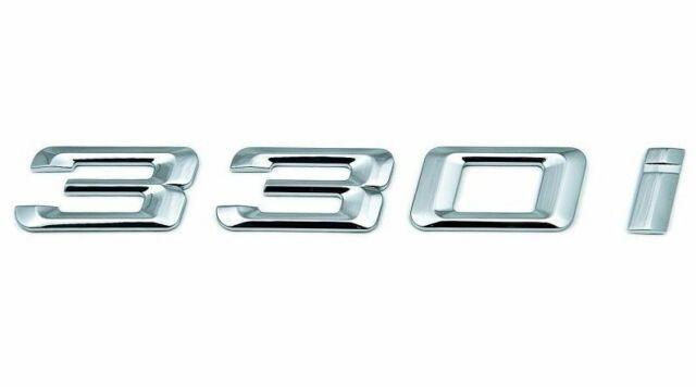 330I Logo - BMW Genuine E46 Letter Emblem 330i 3 Series OEM