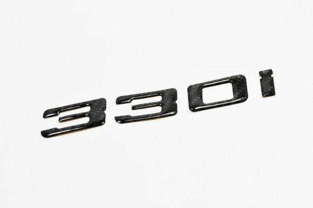 330I Logo - US $13.99. 330i Letter Number Carbon Fibre Emblem Badge FIT BMW 330 E46 E90 E92 F30 In Car Stickers From Automobiles & Motorcycles On Aliexpress.com