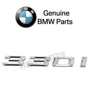 330I Logo - Details about For BMW F30 330i xDrive Sedan Emblem 330i for Trunk Lid Genuine 51147423787