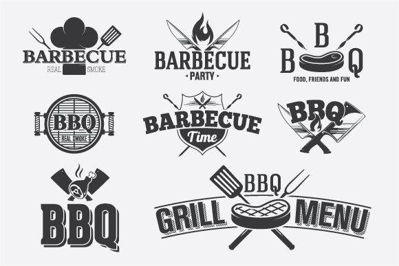 BBQ Logo - BBQ Emblems and Logos