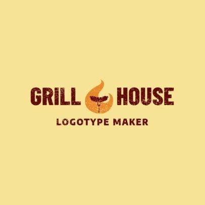 BBQ Logo - Restaurant Logo Maker for a Grill Restaurant 1676b