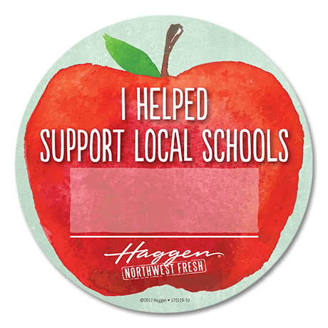 Haggen Logo - Support Our Local Schools | Haggen Northwest Fresh