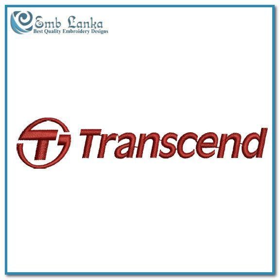 Transcend Logo - Transcend Logo Embroidery Design | Emblanka.com