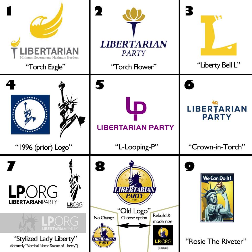 Libertarian Logo - Libertarian National Committee selects new logo. The Insomniac