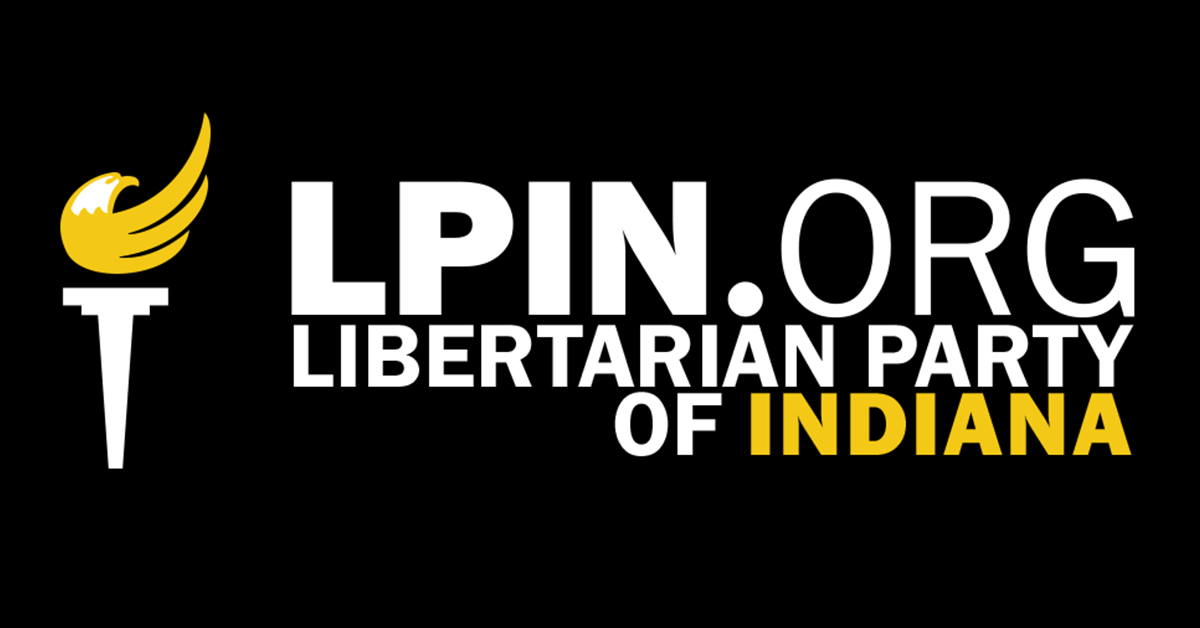 Libertarian Logo - Libertarian Party of Indiana - Peace, Prosperity, Freedom.