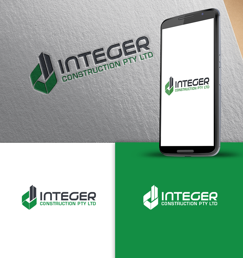 Integer Logo - Integer Construction Pty Ltd company logo | 9 Logo Designs for ...