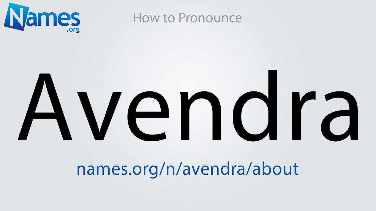 Avendra Logo - How to Pronounce Avendra