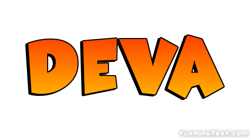 Deva Logo - Deva Logo | Free Name Design Tool from Flaming Text