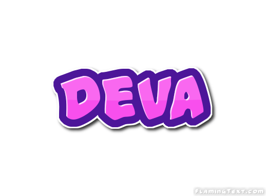 Deva Logo - Deva Logo. Free Name Design Tool from Flaming Text