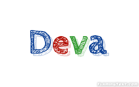 Deva Logo - Deva Logo. Free Name Design Tool from Flaming Text