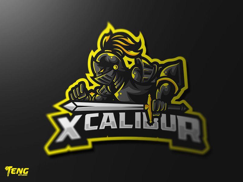 Xcalibur Logo - XCALIBUR Logo Esport Mascot Character Vector by Teng Studio on Dribbble