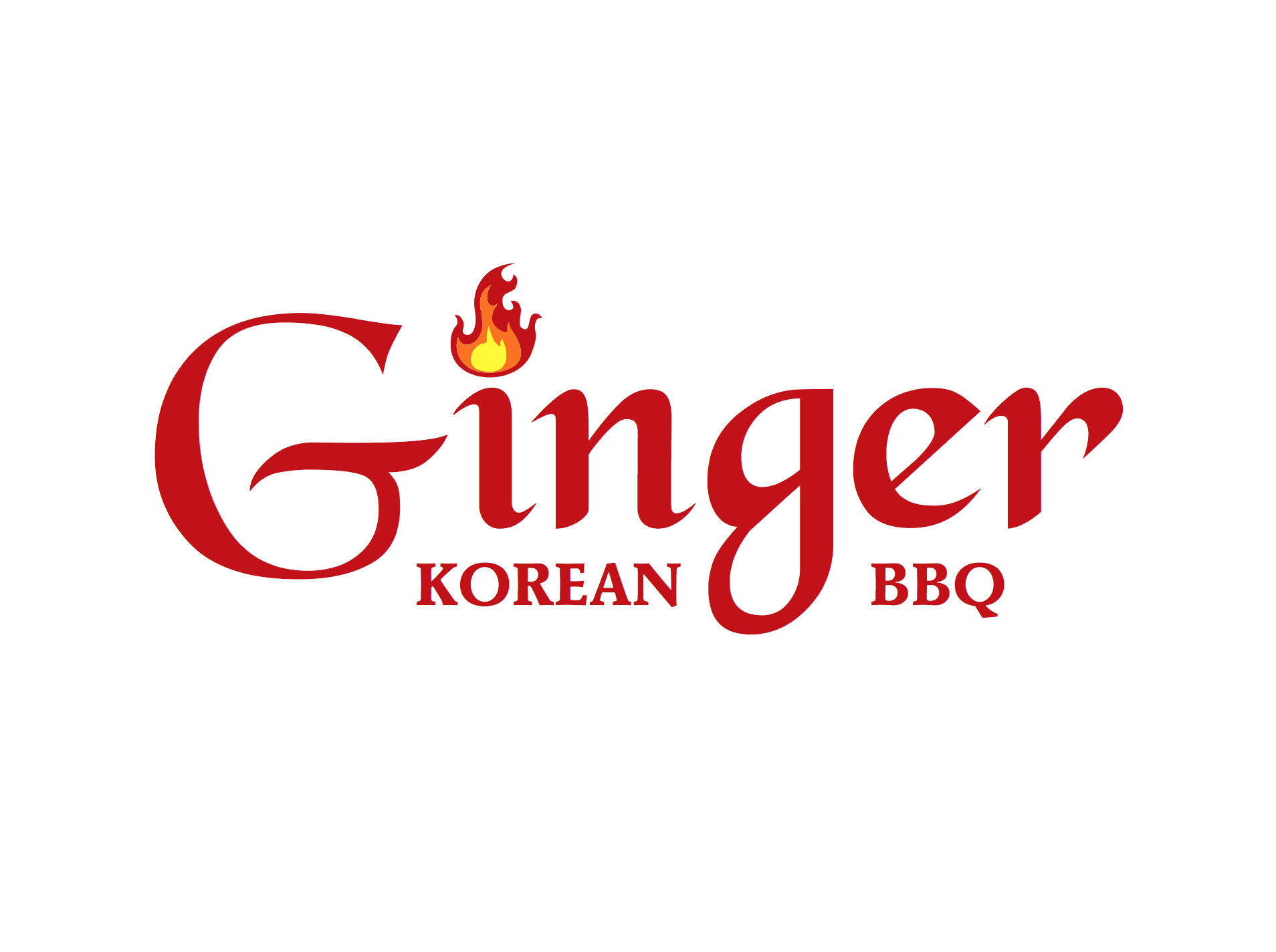 Ginger Logo - Ginger Korean BBQ Logo : logodesign
