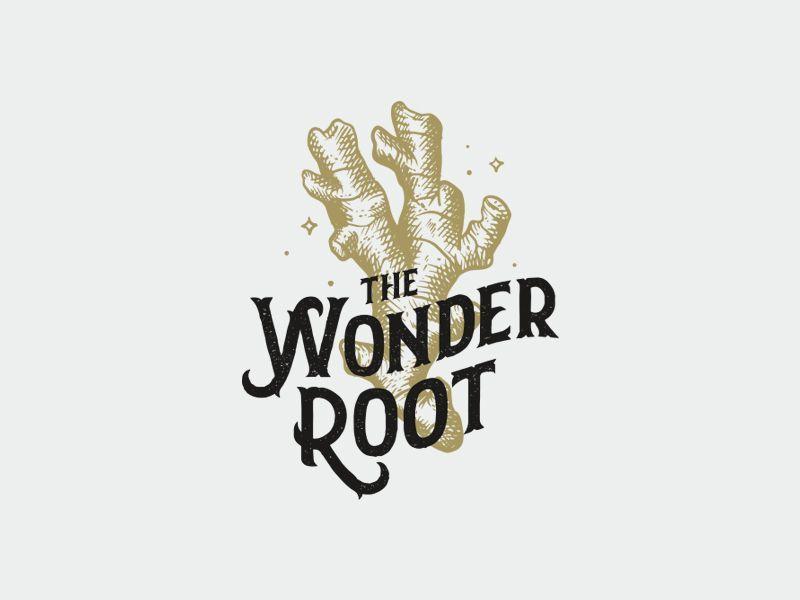 Ginger Logo - Wonder Root | Typography, calligraphy, and iconography | Whiskey ...
