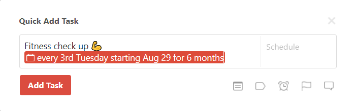 Todoist Logo - Set a recurring due date – Todoist Help