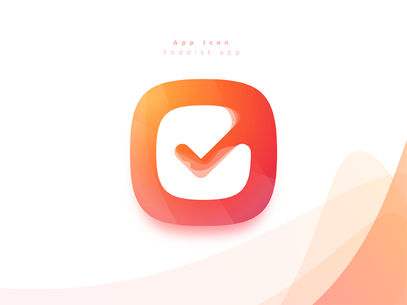 Todoist Logo - Todoist app Icon by Joan Sterjo on Dribbble
