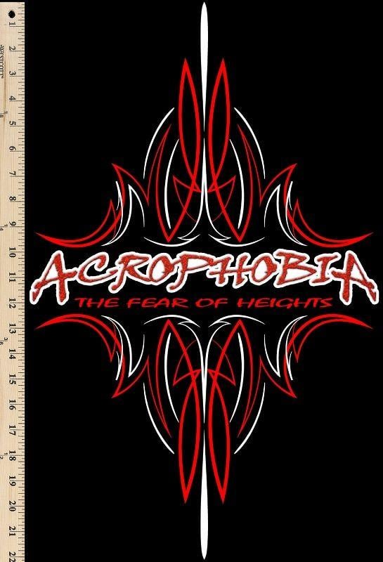 Pinstriping Logo - Acrophobia Jacket - New Pinstripe Logo With Fabric Insert Oversize ...